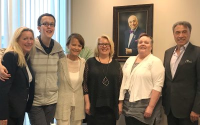 Visit from North Shore Connexions Society
