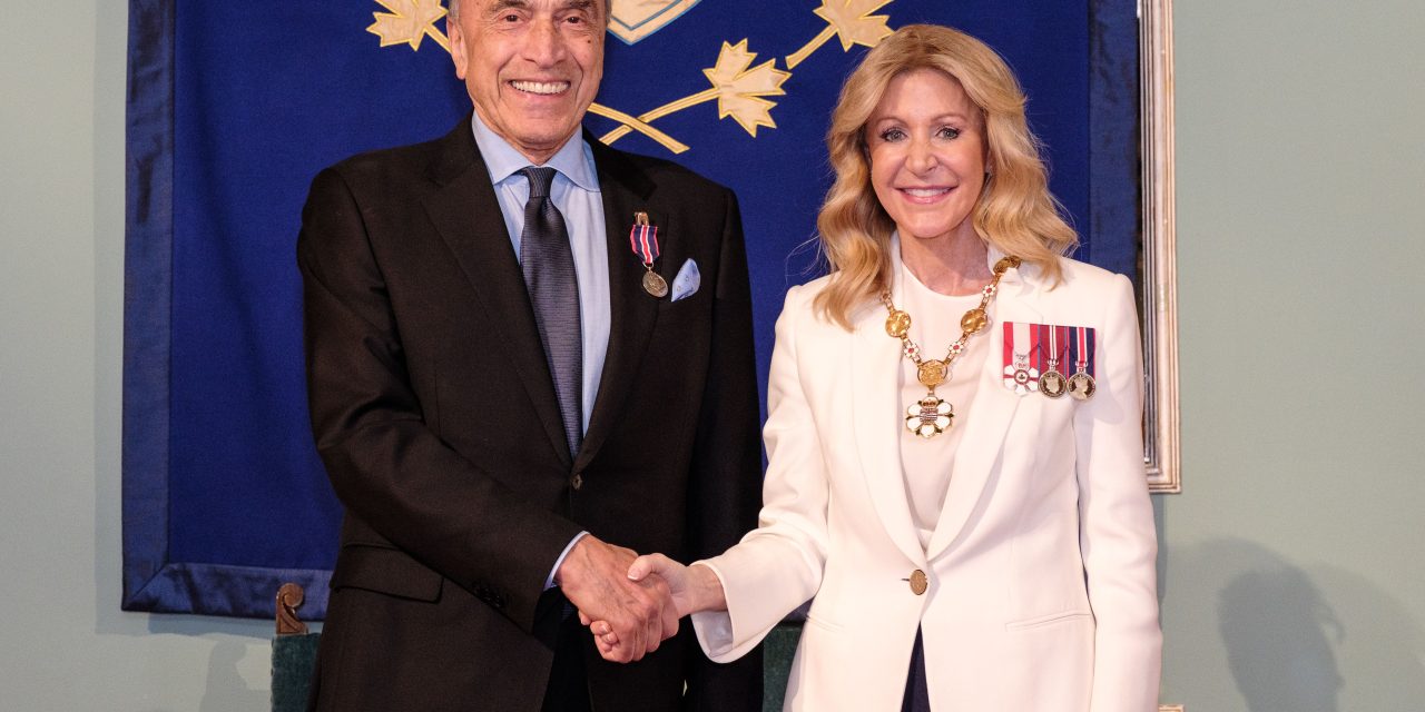 Hamid Eshghi Accepts Prestigious King Charles III Coronation Medal